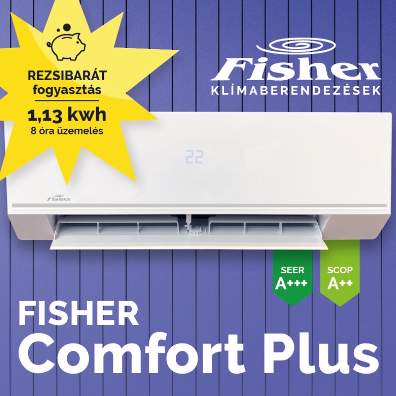 Fisher Comfort Plus 2,7 kW – hivatalos kiegészítő termékfotó 2